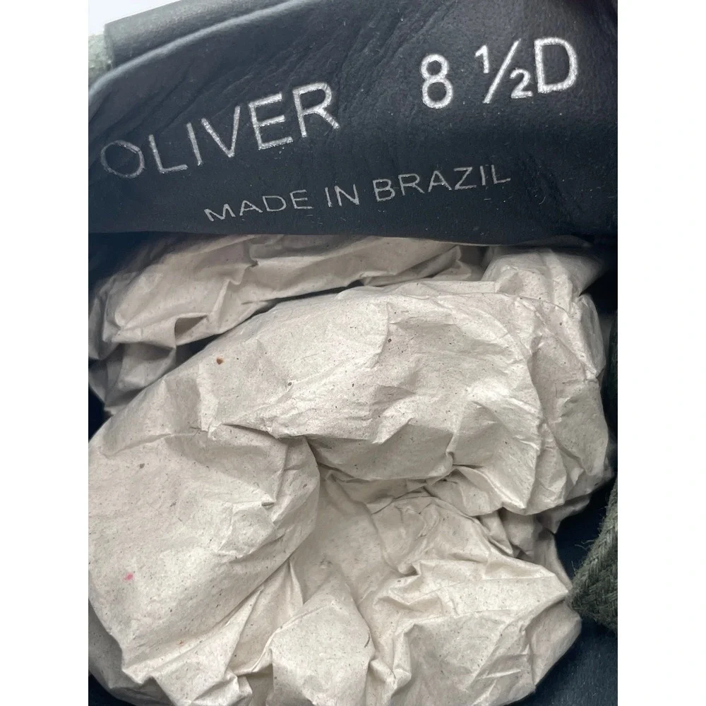 Belvedere‎ Oliver Mens Green Camo Suede Sneakers Lace Up Low Top Brazil 8.5 D